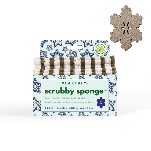 Scrubby Sponge - Snowflake