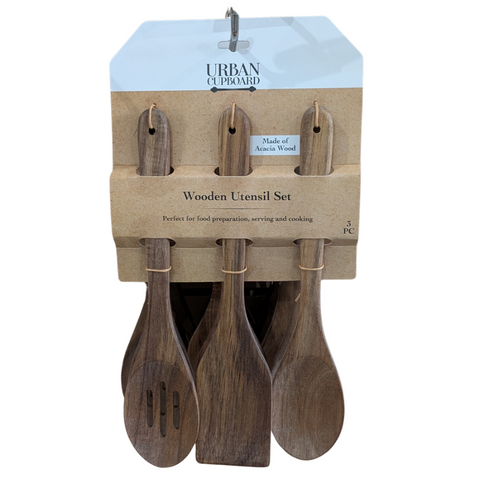 Wooden Utensil Set Acacia Wood