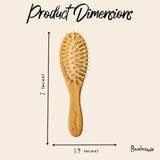 Bamboo Travel Hair Brush