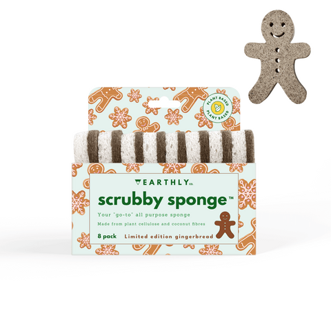 Scrubby Sponge - Gingerbread