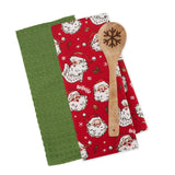 Holly Santa Kitchen Gift Set
