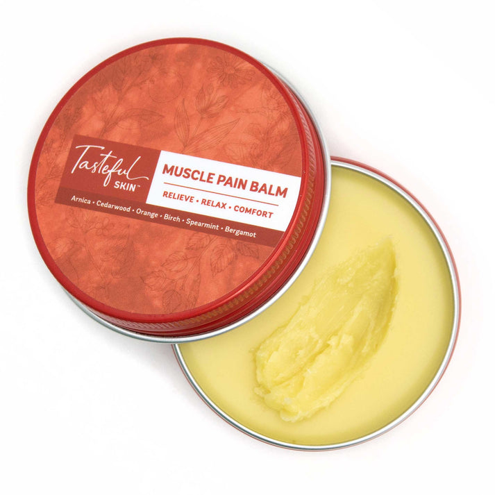 Muscle Pain Balm | Tasteful Skin | Unpacked Living