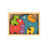 Dog Family Puzzle - Bilingual!