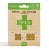 Aloe Vera Adhesive Large Bandages - 10 strips