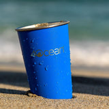 4ocean Reusable Stainless Steel Cups 4-Pack