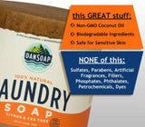 DanSoap All Natural Laundry Detergent Citrus and Tea Tree