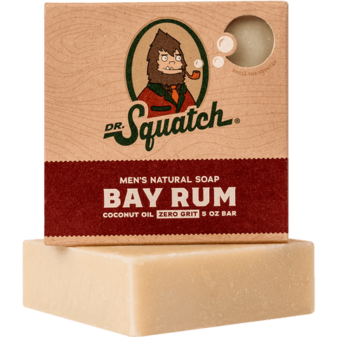 Dr. Squatch Bay Rum Bar Soap