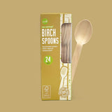 Birch Spoons - 24 Pack