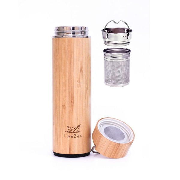 Kulae Bamboo Tumbler - Tea Infuser/Water Bottle - Preorder Now!