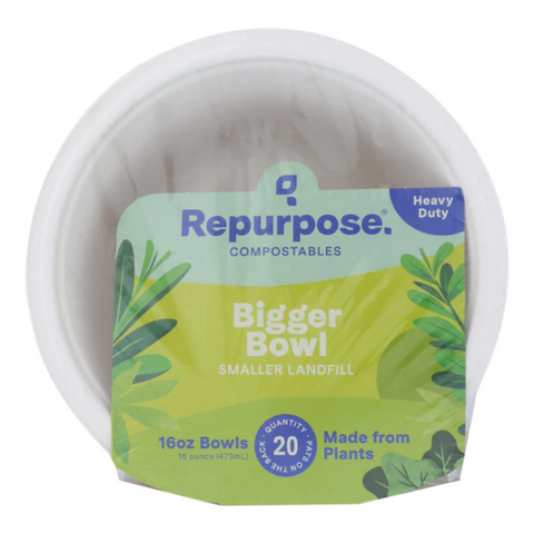 Compostable Bowls 16 oz -  20ct