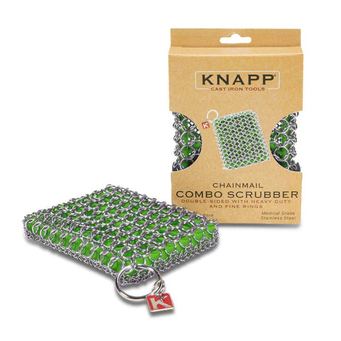 Chainmail Combo Scrubber with Silicone Core