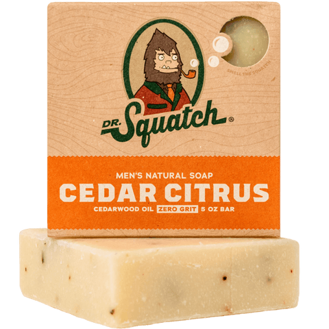 Cedar Citrus Bar Soap For Men