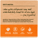 Cedar Citrus Bar Soap For Men