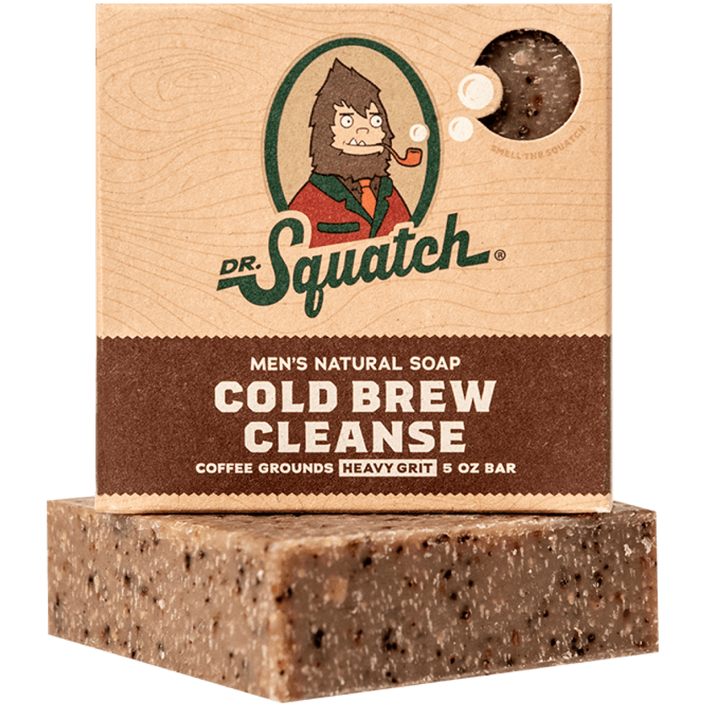 Cold Brew Cleanse Bar Soap for Men, Dr. Squatch
