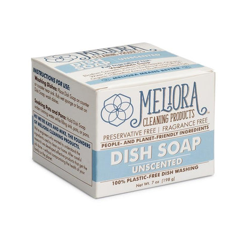 Meliora Plastic-Free Dish Soap - Unscented