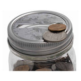 Coin Slot Bank Lid Inserts for Mason Jars