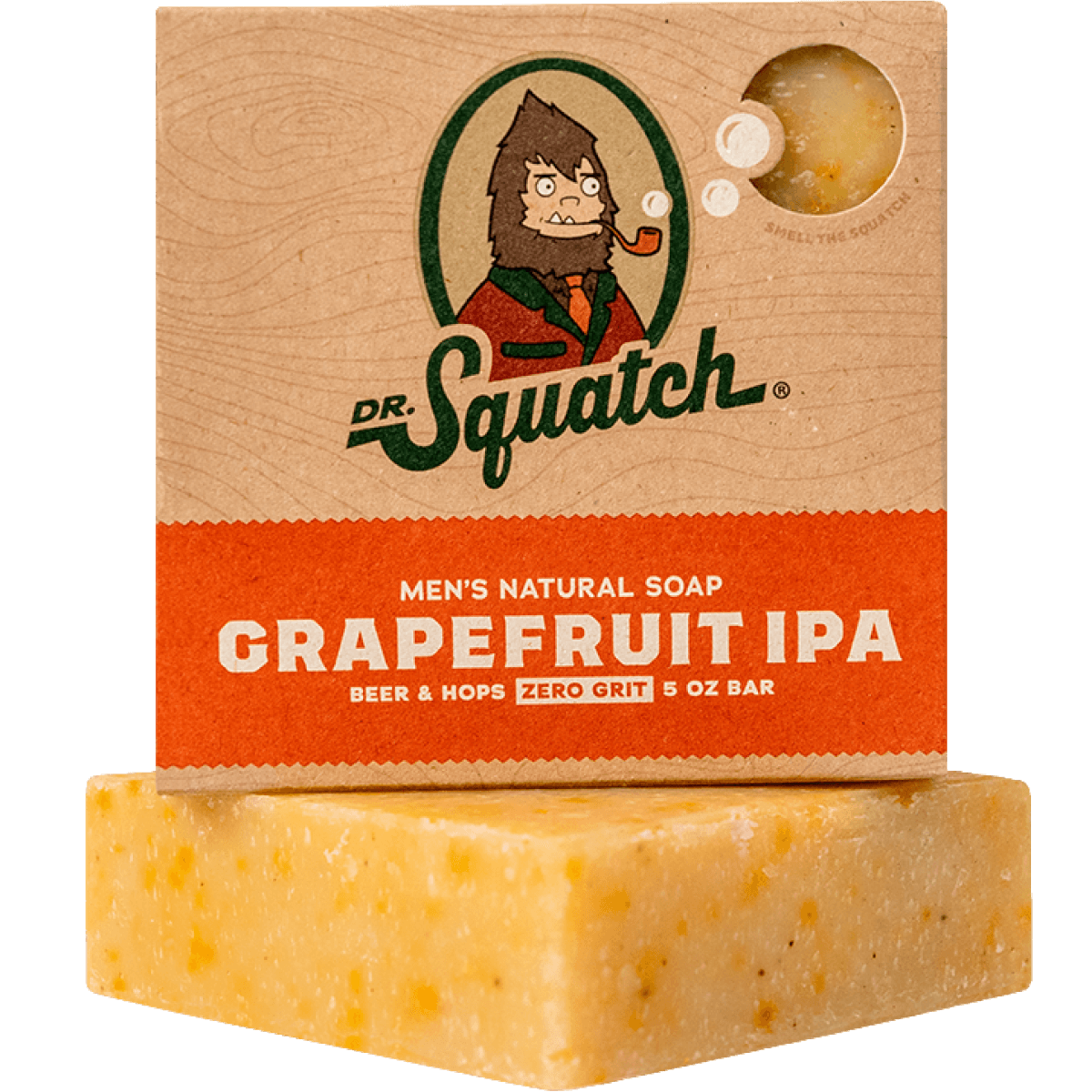 Grapefruit IPA Bar Soap For Men | Dr. Squatch | Unpacked Living