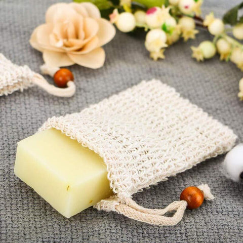 Natural Sisal Soap Bag