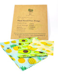 Vegan Wax Food Wraps 3-Pack