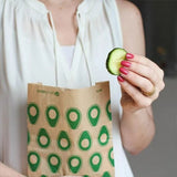 Compostable + Unbleached Paper Sandwich Bags