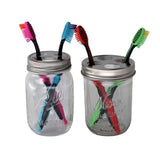 Stainless Steel Toothbrush Holder for Mason Jars