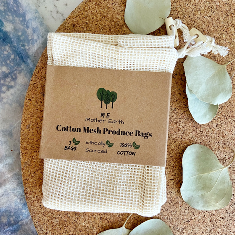 Organic Cotton Mesh Bags – Earth Images