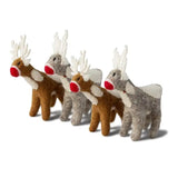 Eco-Friendly Wool Holiday Ornaments