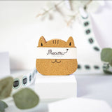 Meaow Cute Cats Cork Coasters - Set of 6