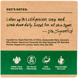 Spearmint Basil Bar Soap For Men