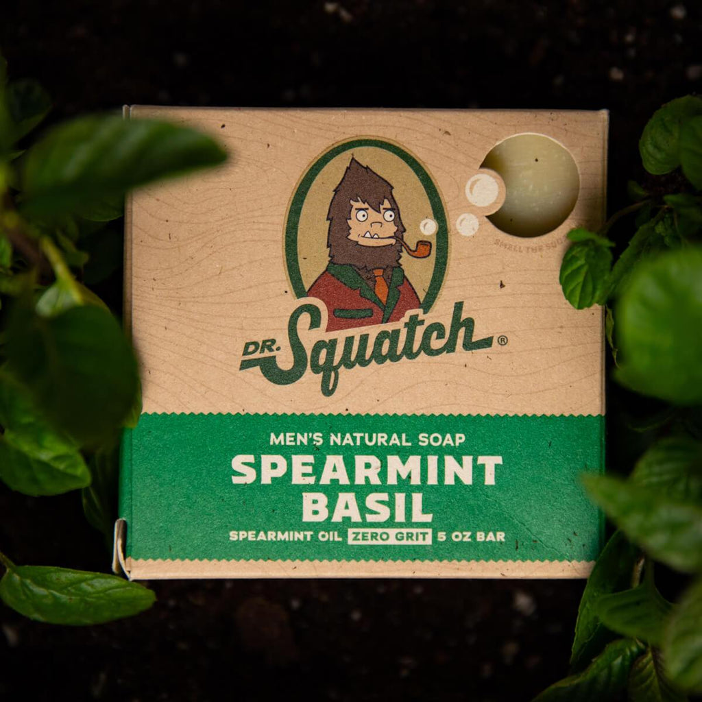 Dr. Squatch Spearmint Basil Bar Soap