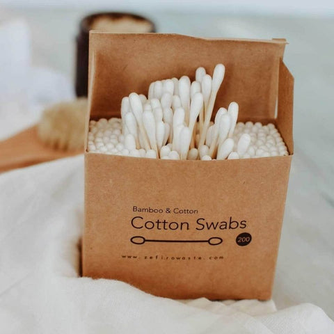 Bamboo and cotton Swabs (200 Count)