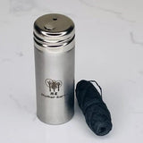 Bamboo Charcoal Dental Floss Stainless Steel Container