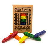 Recycled Crazy Crayons Box of 8