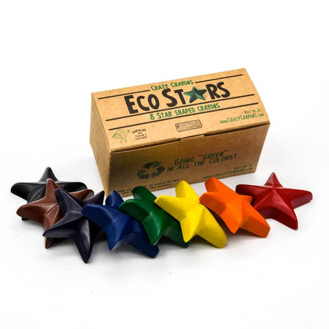 Eco Stars Crayon - Box of 8