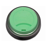 Silicone Drinking Lid With Band For Mason Jars