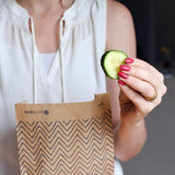 Compostable + Unbleached XL Paper Sandwich Bags