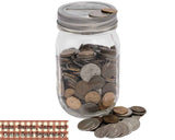 Coin Slot Bank Lid Inserts for Mason Jars
