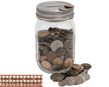 Coin Slot Bank Lid Inserts for Mason Jars