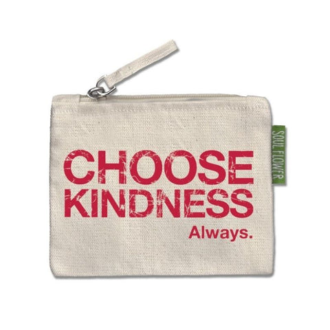 Choose Kindness Small Zipper Pouch
