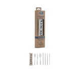 PLASTIC SUCKS Stainless Steel Mobile Cutlery Set